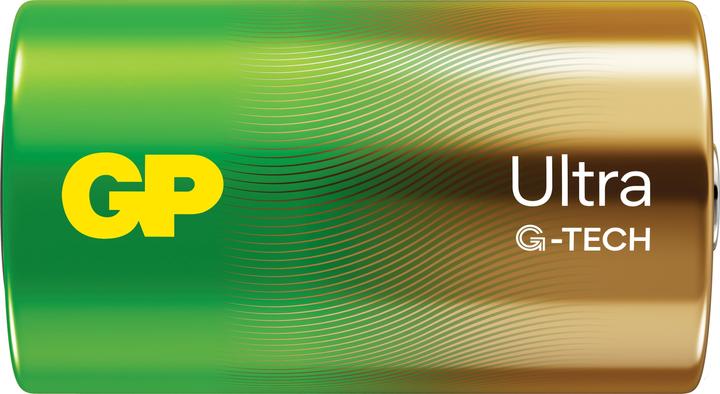 Actual product image GP Batteries GP 13AU-U2 A21 / LR20 / D Ultra Battery (1 pcs., D, D)