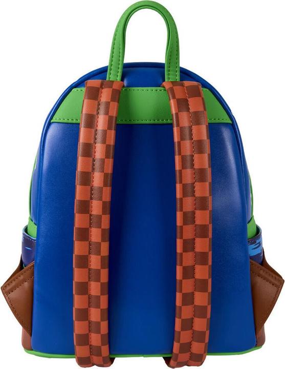 Actual product image Loungefly Sonic the Hedgehog backpack 26cm
