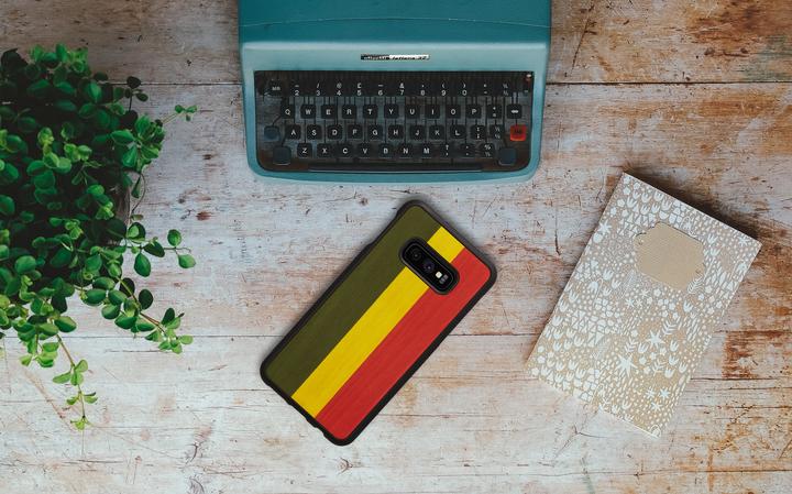 Actual product image Man&Wood SmartPhone case Galaxy S10e reggae black (Samsung Galaxy S10e)