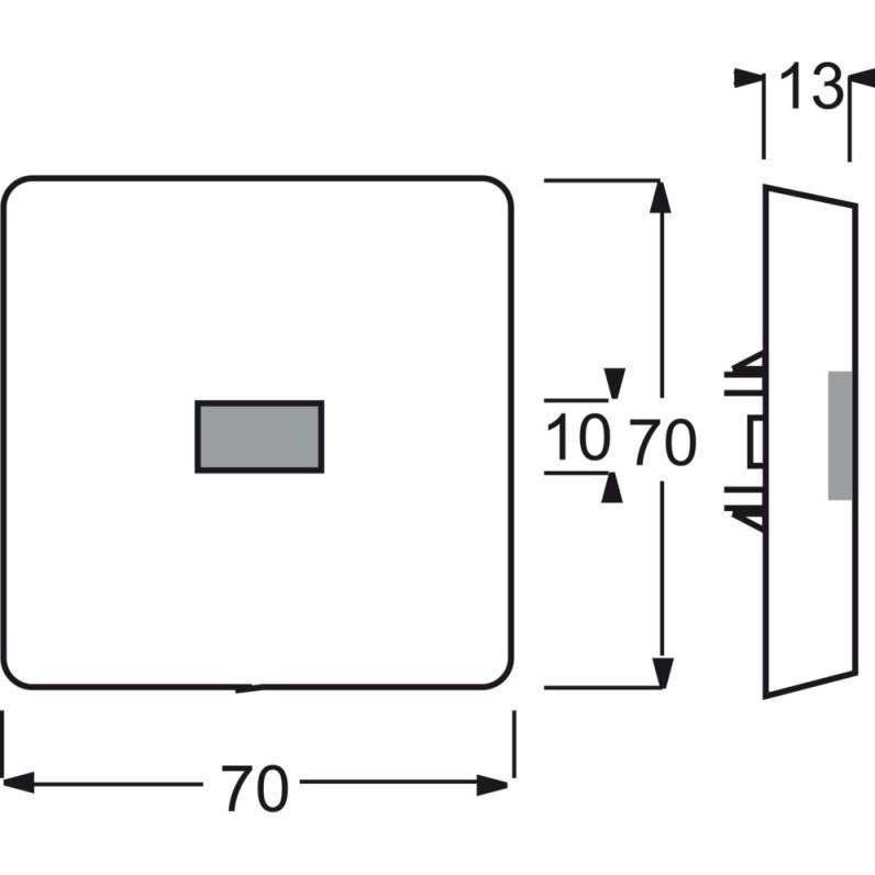 Thumbnail - Busch-Jaeger, Zubehör Schalterprogramm, Wippe mit Aufdruck, offen für Symbol 2CKA001731A1809