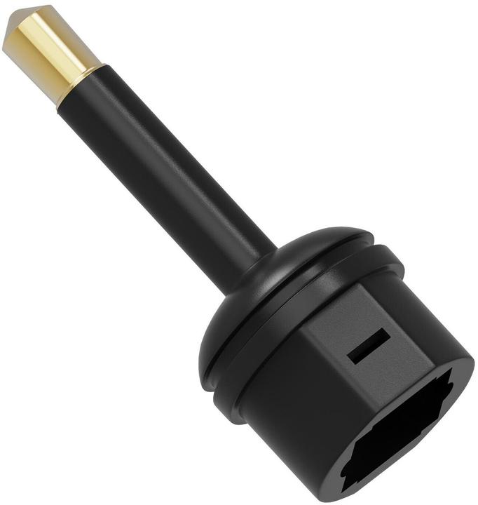 Actual product image HDgear Audio-Adapter 3.5 mm Klinke - Toslink (Jack adapter)