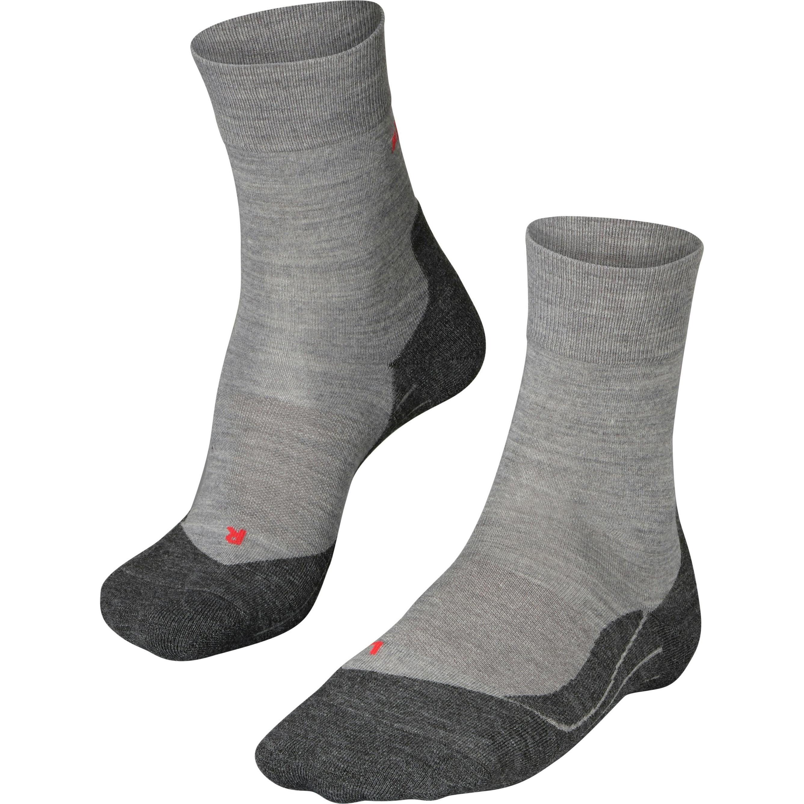 Falke, Herren, Sportsocken, RU4 Wool (44 - 45), Grau