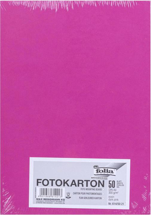 Produktbild Folia Fotokarton farbig Format A4 (300 g/m², 1x)