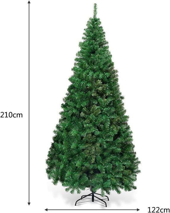 Actual product image Costway Artificial fir tree (210 cm)