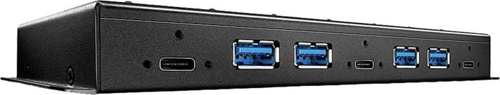 Actual product image Lindy 7 Port USB 3.1 Gen 2 (USB-C, 7 ports)