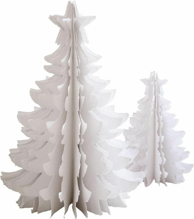 Actual product image Loberon Deco Tree Set of 2 Amuré White