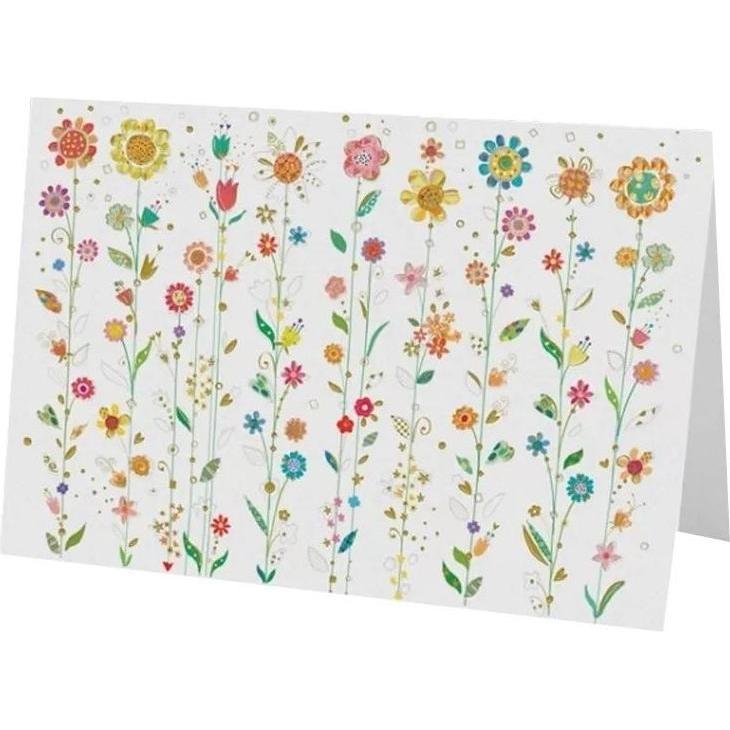 Turnowsky, Biglietto di auguri + Carta da lettere, B6-Karte + Blumenumschlag