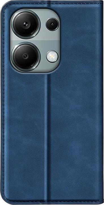 Actual product image Cover-Discount Poco M6 Pro / Redmi Note 13 Pro 4G - Stand Case blue (Xiaomi Redmi Note 13 Pro 4G, Xiaomi Poco M6 Pro)