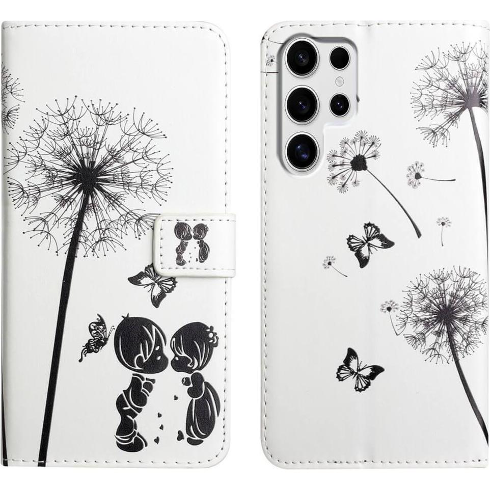 Cover-Discount Galaxy S25 Ultra - Etui Glitzer Effekt (Samsung Galaxy S25 Ultra), Smartphone Hülle, Mehrfarbig