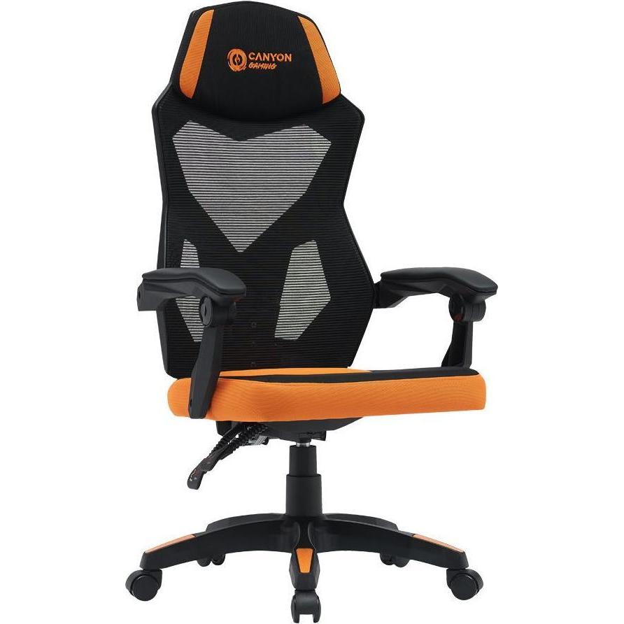 Canyon Computer chairs / desks gaming chair Wave MCH02 Mesh Black Orange, Gaming Stuhl, Schwarz, Orange