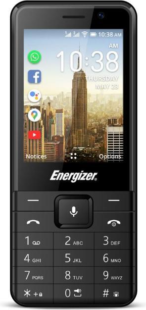 Actual product image Energizer E280S 4G BLACK (Black, 2.80", Dual SIM, 4G)