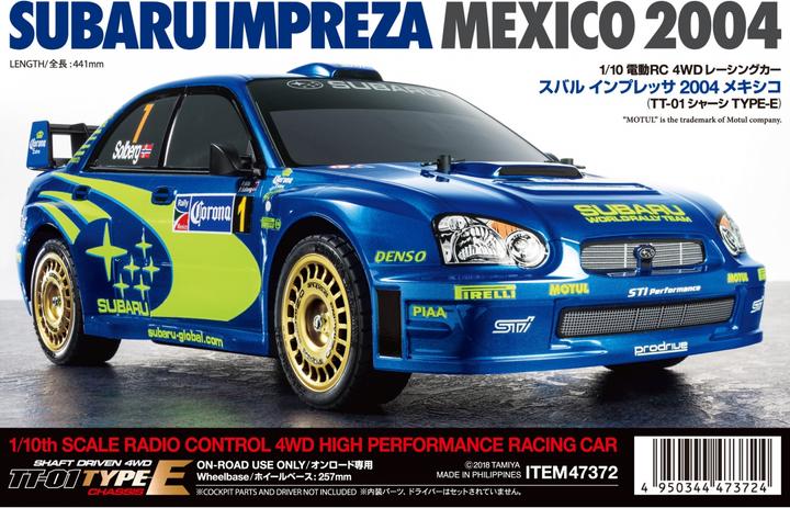 Produktbild Tamiya Subaru Impreza Mexico 2004 (Kit)