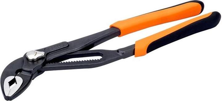 Actual product image Bahco Quick-release water pump pliers with sliding joint, burnished, 61 mm gripping capacity 250 mm (250 mm)