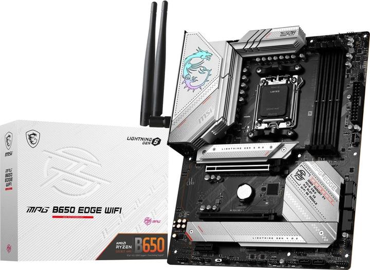 Productafbeelding MSI MPG B650 Edge WIFI (AM5, AMD B650, ATX)