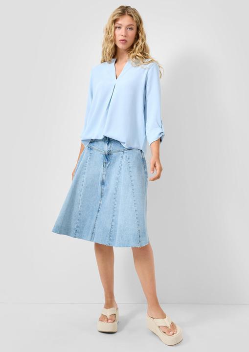 Immagine prodotto s.Oliver Tunikabluse mit Krempeldetail am Ärmel (40)