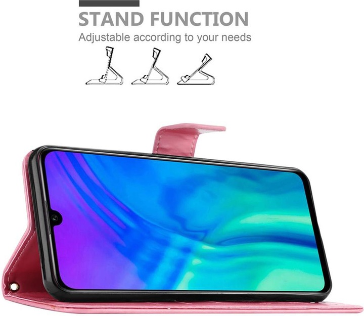 Produktbild Cadorabo Flower Book Cover (Honor 20 Lite)