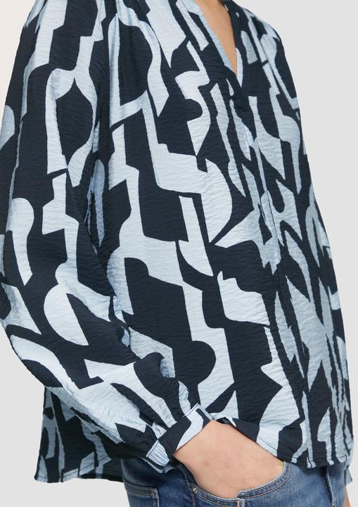 Immagine prodotto s.Oliver Bluse Bluse aus Viskosemix mit Raffung (32)