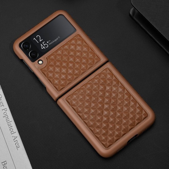 Produktbild Dux Ducis Venice Series Echtleder Case (Samsung Galaxy Z Flip4)
