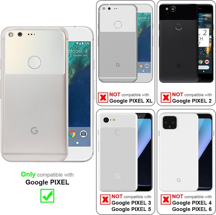 Productafbeelding Cadorabo Boek Classy Style Cover (Google Pixel)