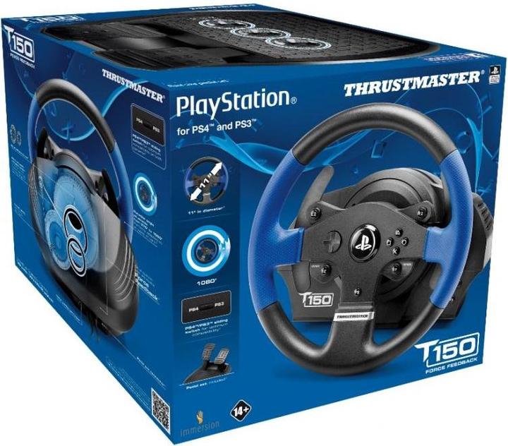 Productafbeelding Thrustmaster T150 Krachtterugkoppeling (PC, PS3, PS4)