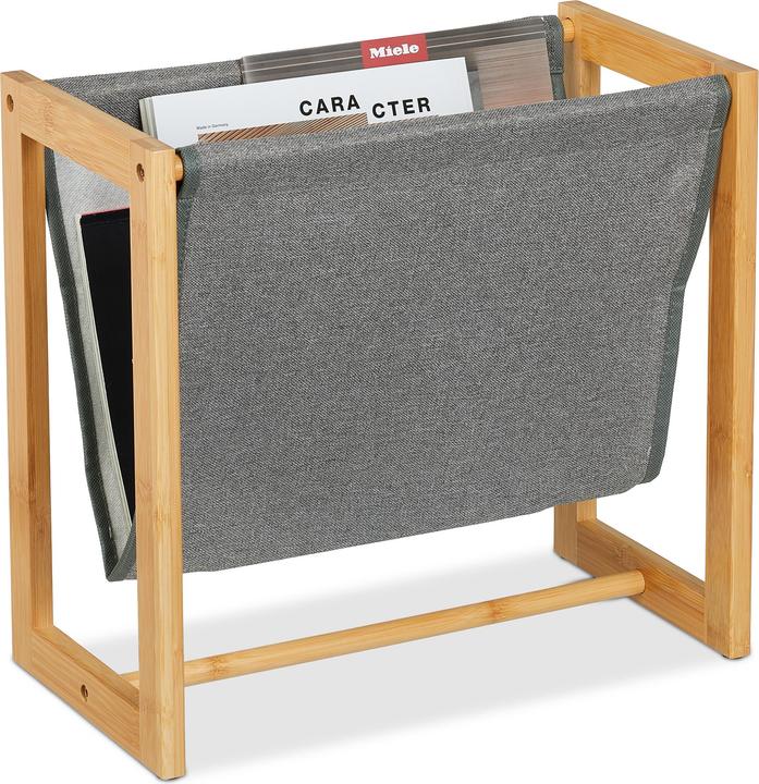 Relaxdays Zeitschriftenhalter (39.50 x 21 x 37 cm)