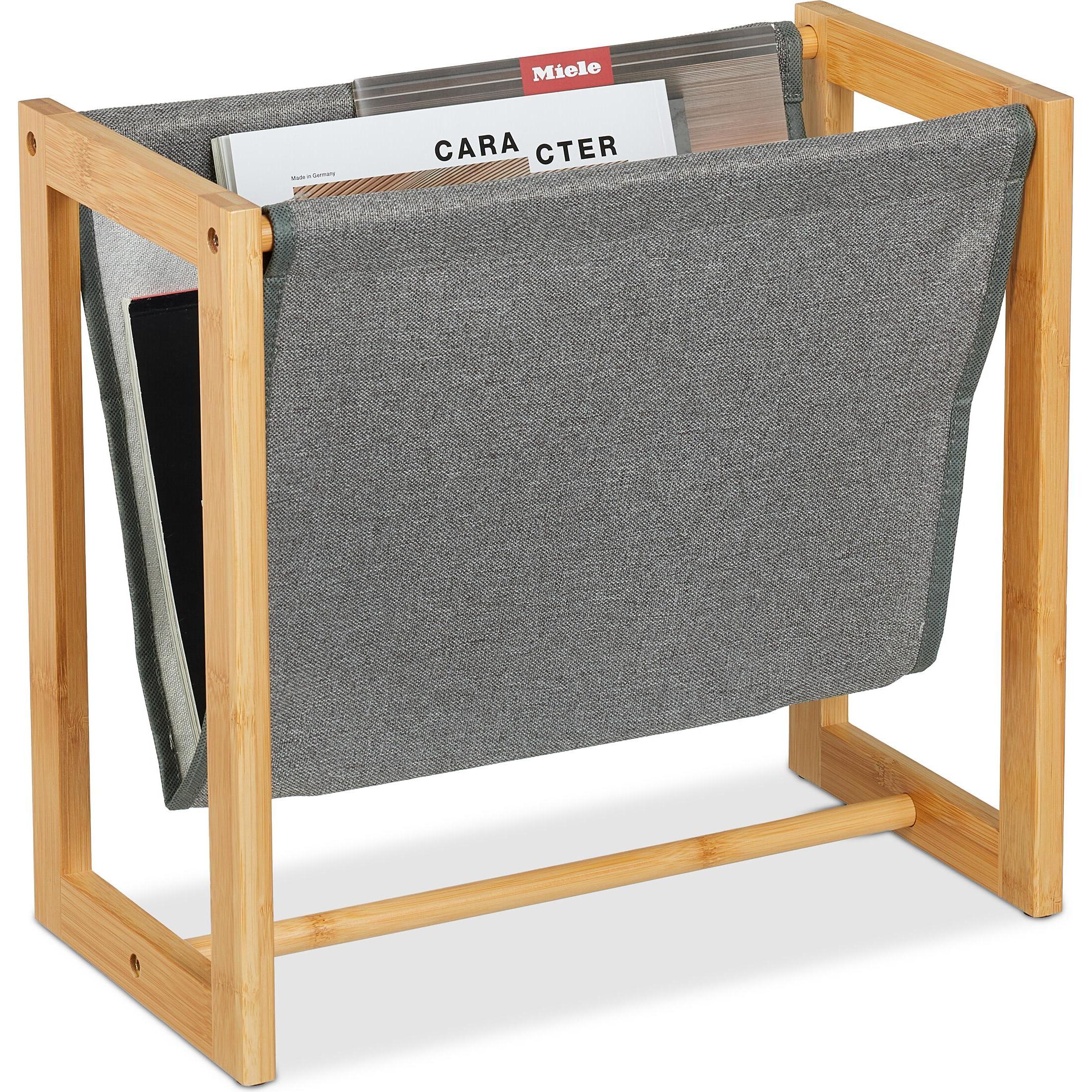 Relaxdays, Zeitungsständer, Zeitschriftenhalter