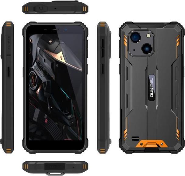 Produktbild Oukitel Smartphone WP20 Pro NFC 4/64GB DS. Orange (64 GB, Orange, 15.10", Dual SIM, 20 Mpx, 4G)