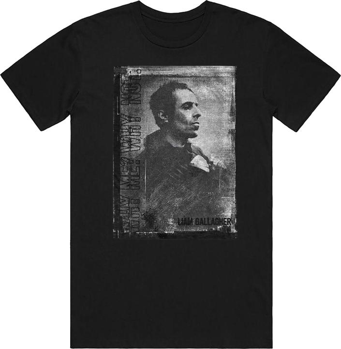 Produktbild Liam Gallagher Erwachsene Monochromes TShirt aus Baumwolle (S)