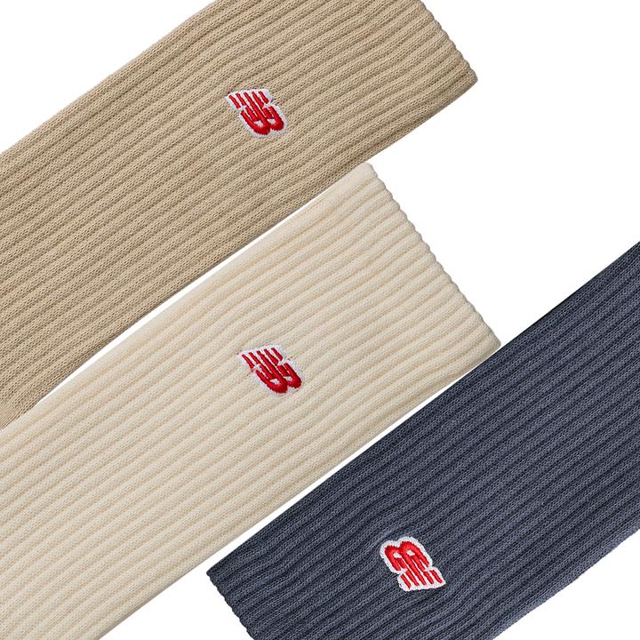 Produktbild New Balance NB Patch Logo Crew 3 Pair (3er Pack, S)