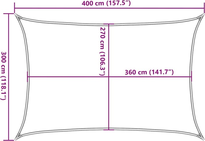 Actual product image VidaXL Alethea (300 x 400 cm)