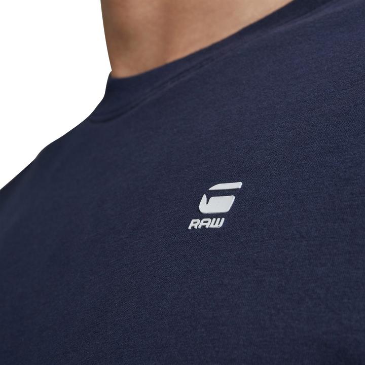 Produktbild G-Star Crew Neck Lash T-Shirt Regular Fit Sartho Blue (XL)