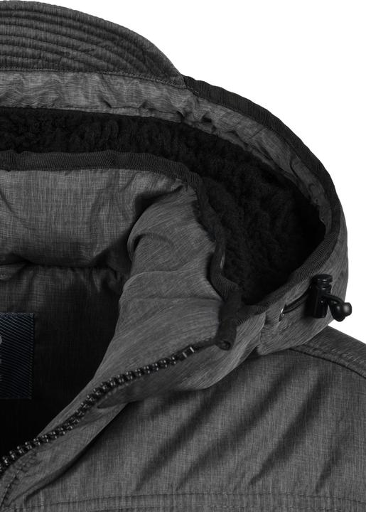Actual product image Blend Boris Teddy Men's Winter Jacket Outdoor Jacket With Teddy Fleece With Hood (XL)