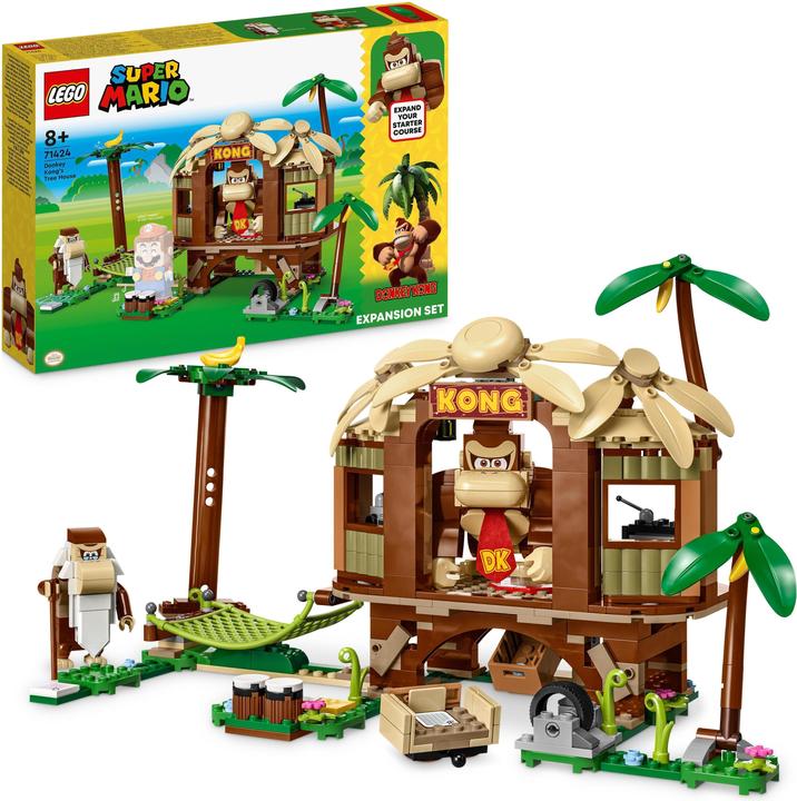 Produktbild LEGO Donkey Kongs Baumhaus - Erweiterungsset (71424, LEGO Super Mario)