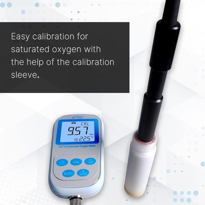 Actual product image Apera Instruments SX716 Portable Laboratory Oxygen Meter