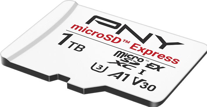 Actual product image PNY SD MicroSD 1TB microSD Express (1000 GB, microSD Express, microSDXC, U3, UHS-I)