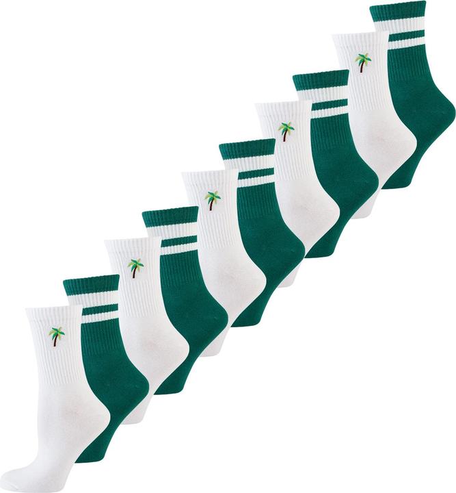 Nur Die Freizeitsocken Statement Socken mit Stickerei