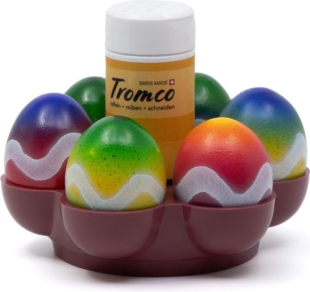 Immagine prodotto Tromco Portauovo per 6 uova con supporto per shaker per spezie (1 x)