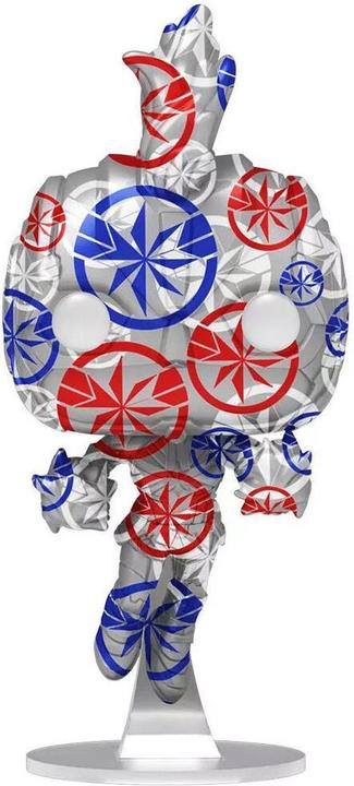 Actual product image Funko Pop! Marvel Art Series : Captain Marvel (34) Excl.