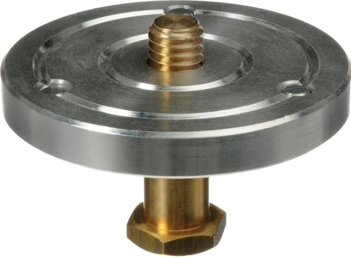 Immagine prodotto Manfrotto 208HEX, Piastra di adattamento HEX a 3/8 (Adattatore per stativo)