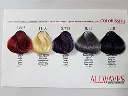 Produktbild Allwaves Professional Cream Color 0.11 Cool Grey Hair Color 100ml (0.11 Cool Grey)