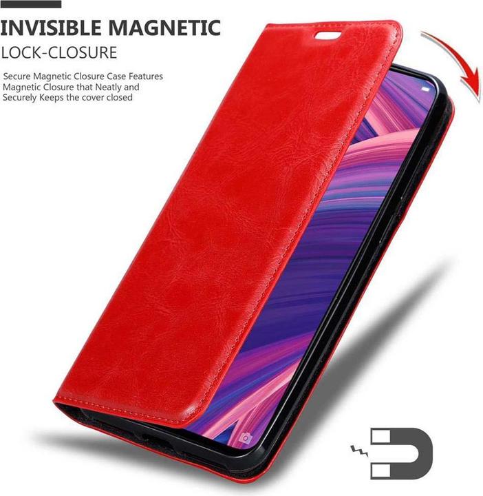 Productafbeelding Cadorabo Boek Onzichtbare Magneethoes (Oppo R17 Pro)