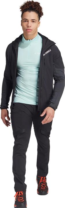Immagine prodotto adidas Giacca in pile antivento con cappuccio Terrex Techrock (S)