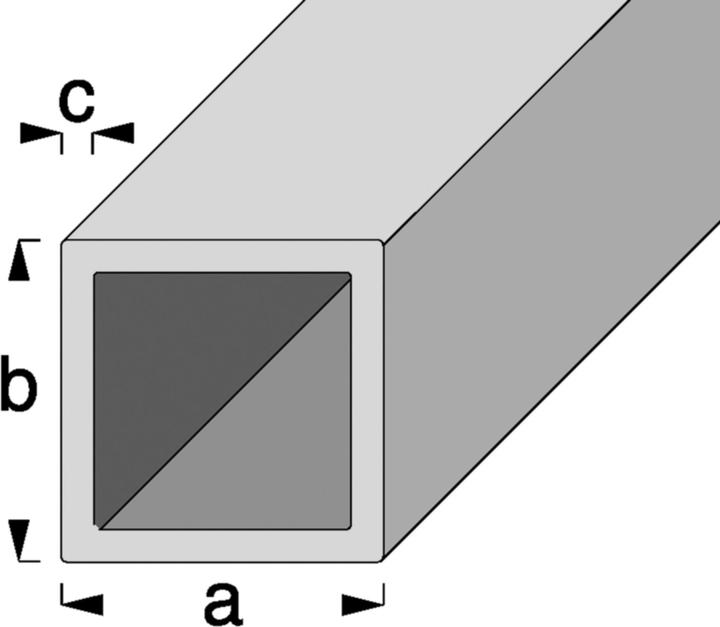 Actual product image Alfer Square tube