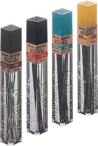 Immagine prodotto Pentel Ricarica Hi-Polymer Super 0,5 mm, 4H (1 pz., 0.50 mm, 4h)