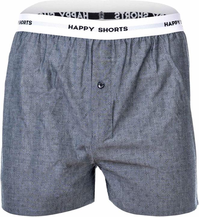 Actual product image Happy shorts Woven Boxer Shorts Casual Comfort Fit (S, pack of 3)