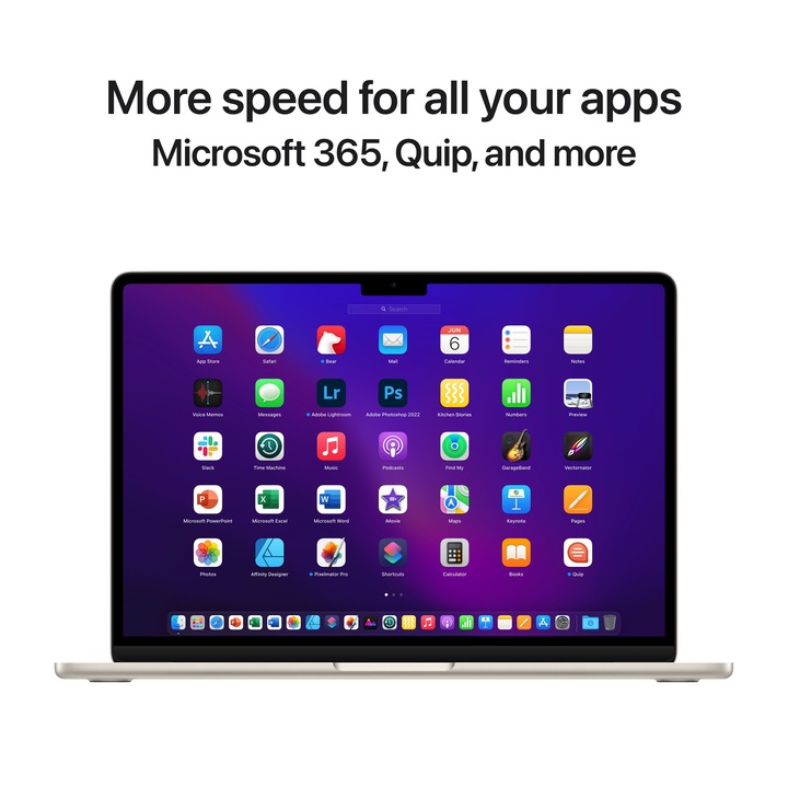 Image du produit Apple MacBook Air – 2022 (13.60", M2, 8 Go, 256 Go, CH)