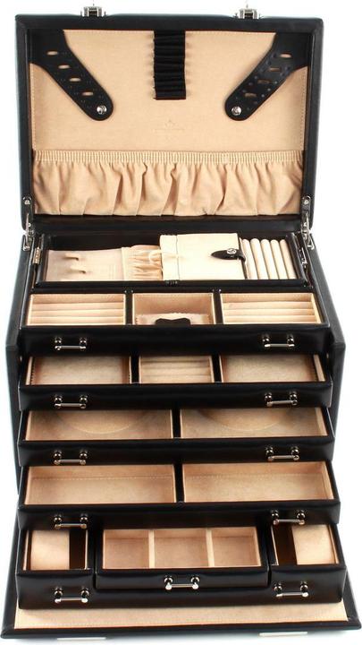 Produktbild Windrose Schmuck- & Uhrenkoffer Ambience 2 - Schwarz