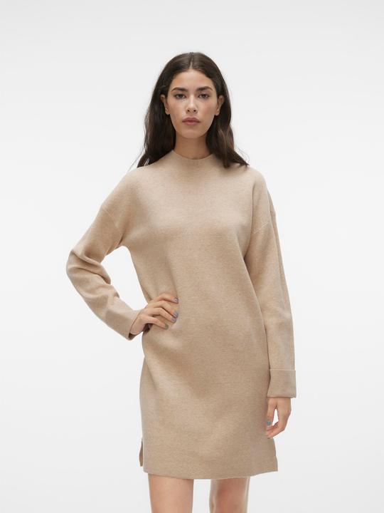 Image du produit Vero Moda VMGOLDNEEDLE LS SHORT HIGHNECK DRESS Robe en maille (S)