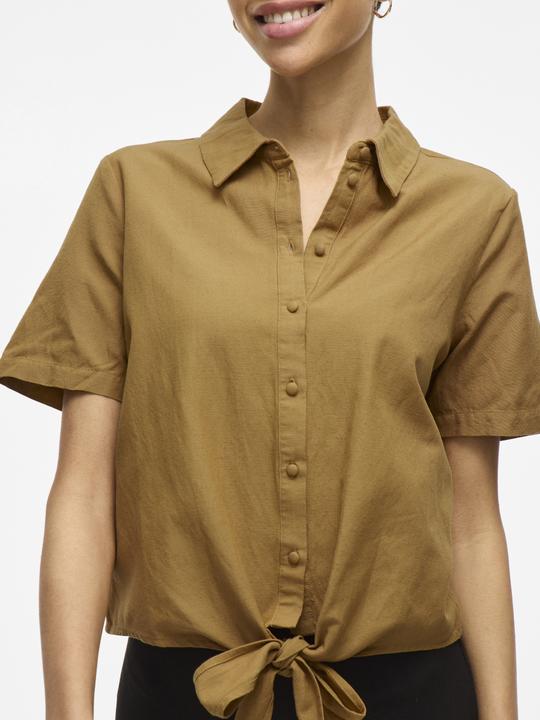 Actual product image Vila Vorn gebundene Kurzarmhemd (38)