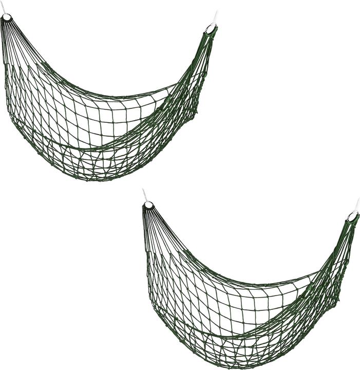 Actual product image Relaxdays 2x net hammock (120 kg)